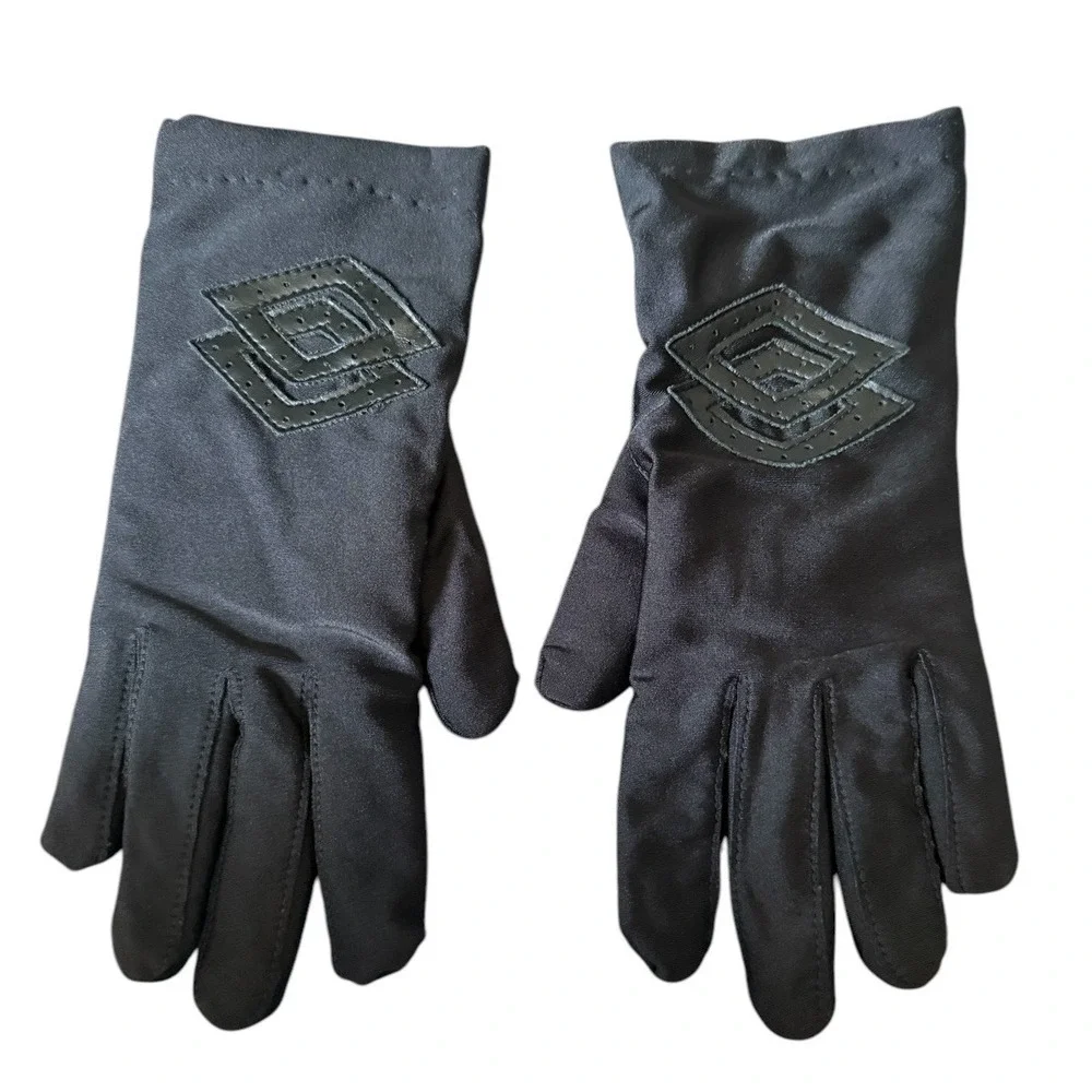 Vintage Driving Gloves Black Size Small Warm Fitted